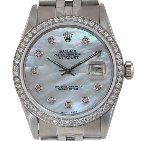 rolex datejust 36mm white gold bezel|Rolex Datejust 36 best price.